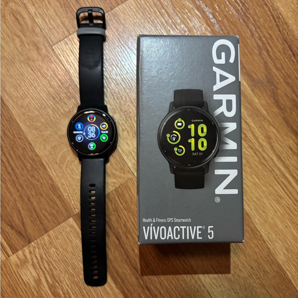 Garmin Vívoactive 5 Black Smartwatch (42mm black)